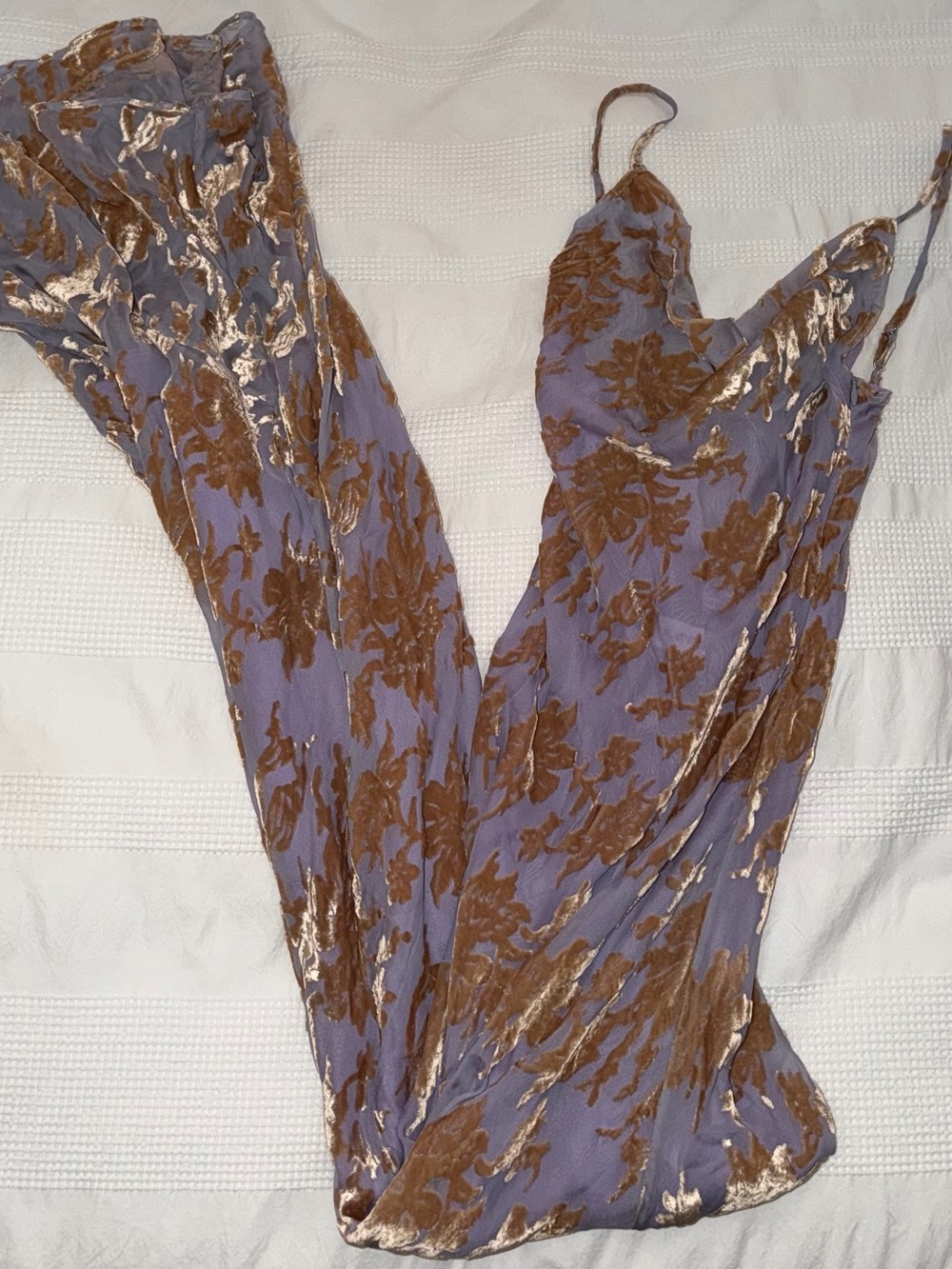 Rat & Boa Athena Dress Maxi Long Wedding Guest Classy Silk Velvet XS Purple - Picture 14 of 17